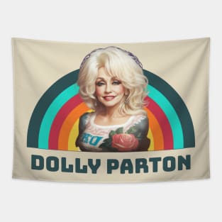 dolly vector summer //retro Tapestry