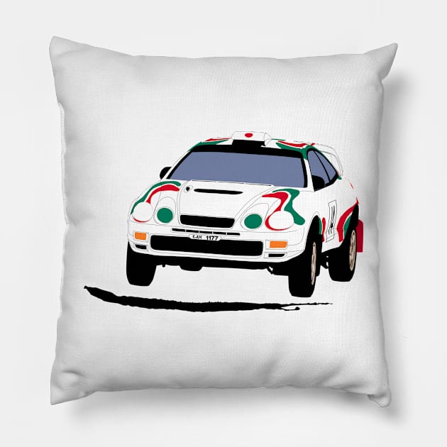 Celica GT Four WRC Pillow by Maxyenko