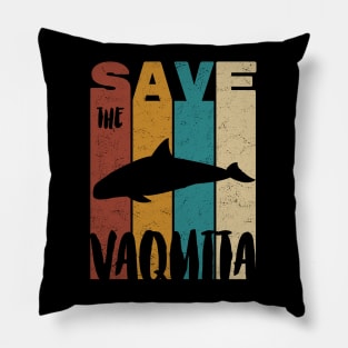 Save The Vaquita Pillow