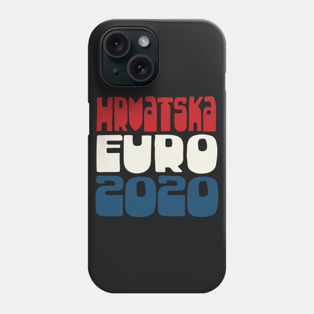 Hrvatska / Euro 2020 Football Fan Design Phone Case by DankFutura