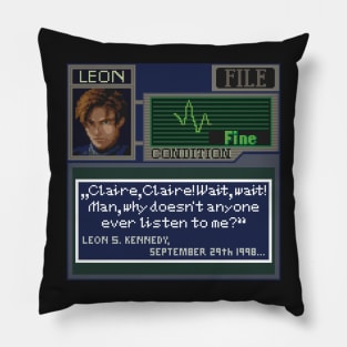 Resident Evil Pixel Art Pillow