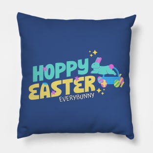 Hoppy Easter Everybunny Pillow