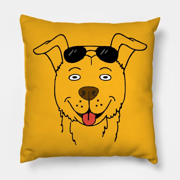 Mr Peanutbutter Pillow by GeleHaas