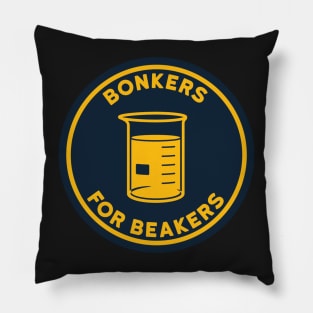 Bonkers for Beakers Sticker Pillow