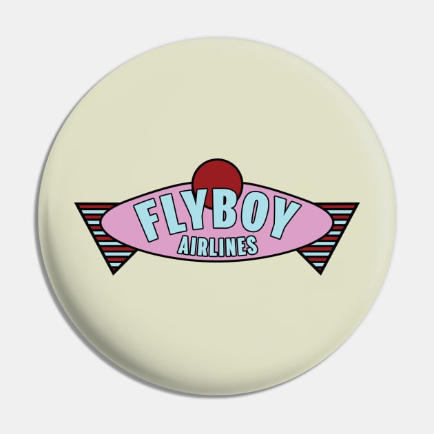 Flyboy Airlines Pin by ATBPublishing