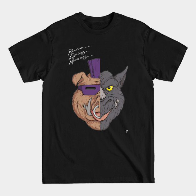 Disover Random Eighties Memories - Bebop And Rocksteady - T-Shirt