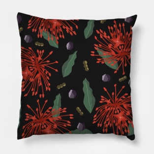 red flowers Pillow