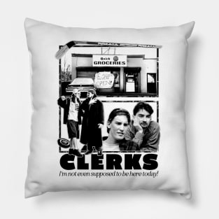 Clerks  / 1990s Fan Design Pillow