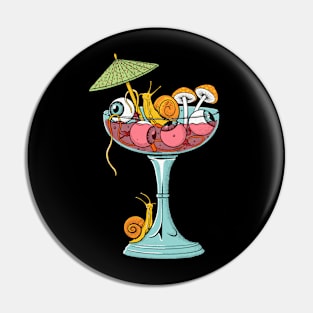 Horror Cocktail Pin