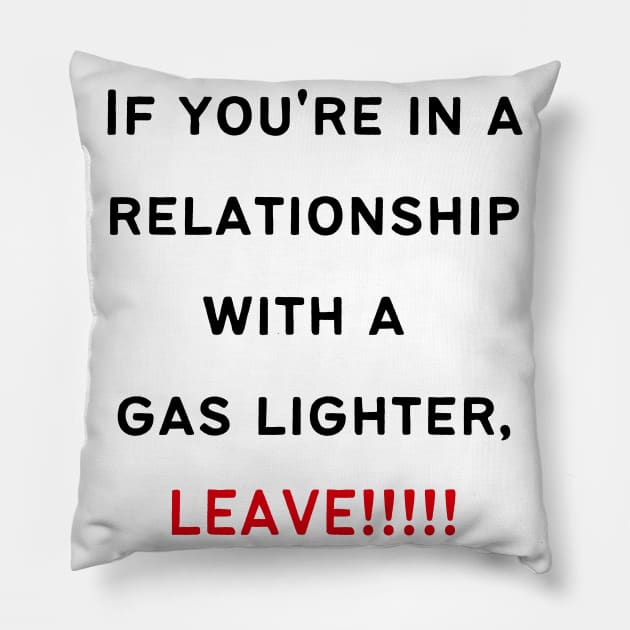 Narcissist Gaslighter Pillow by twinkle.shop