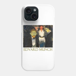 Jealousy by Edvard Munch Phone Case