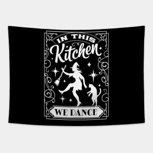 In This Kitchen We Dance Tapestry