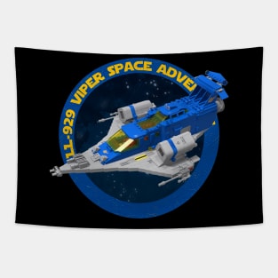 LL 929 Viper Space Adventure real Tapestry