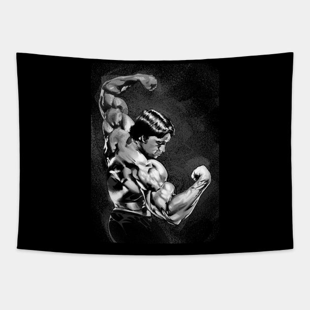 Mr. Olympia Tapestry by nabakumov