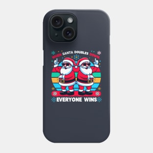 Santa Came Twice Phone Case