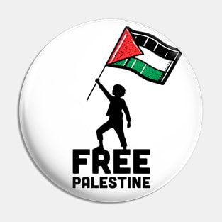 Free Palestine Pin