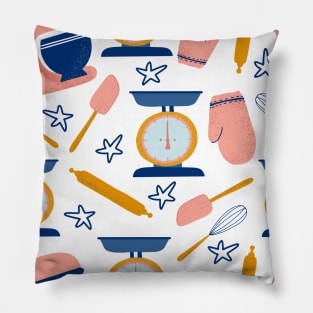 Home Baking Pattern Pillow