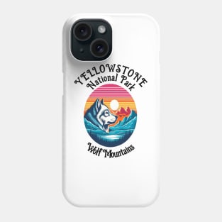 Majestic Wolf Of Yellowstone Phone Case