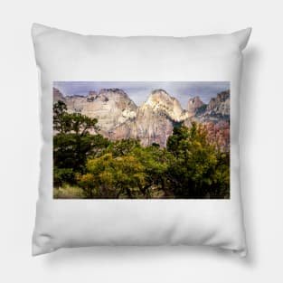 Scenic Zion - Mount Carmel Highway Drive 4 Pillow