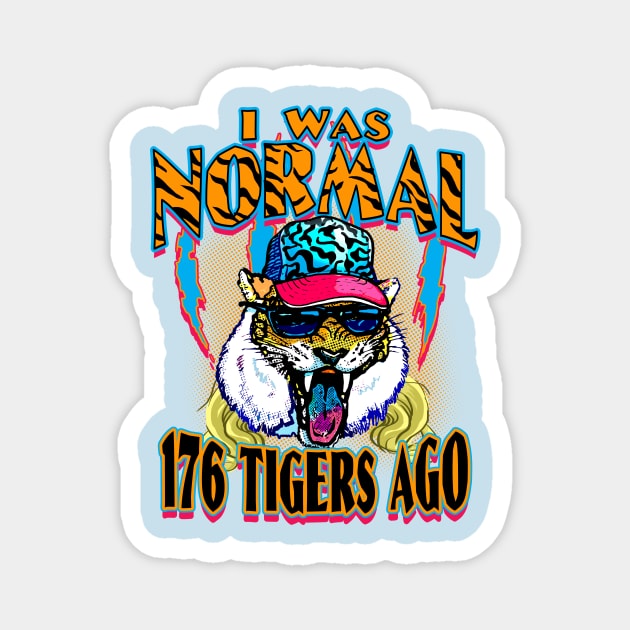 Normal 176 Tigers Ago Magnet by Mudge