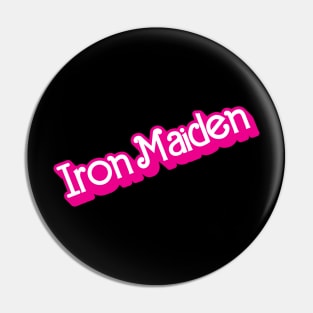 Iron Maiden x Barbie Pin