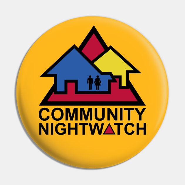 Community Night Watch Pin by Meta Cortex