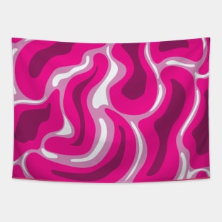 Beautiful Hot Pink Pattern Design Tapestry