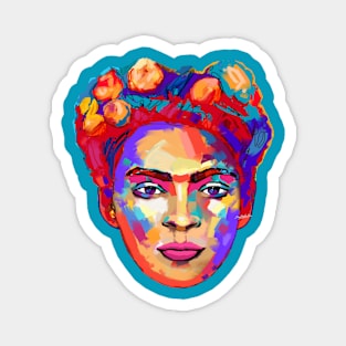 frida portrait high quality Magnet