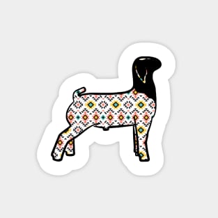 Aztec Market Goat - NOT FOR RESALE WITHOUT PERMISSION Magnet