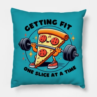 The fitness pizza Pillow