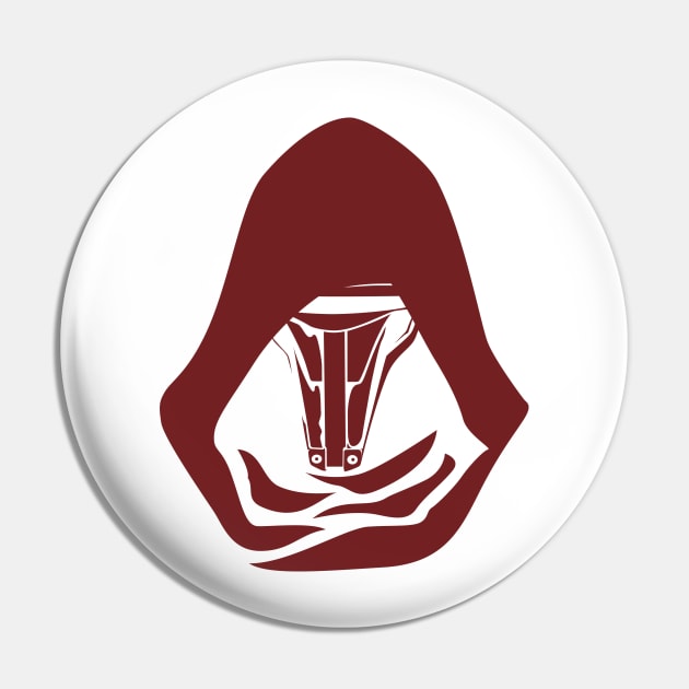 Darth Revan Mask Pin by HelveticaHero