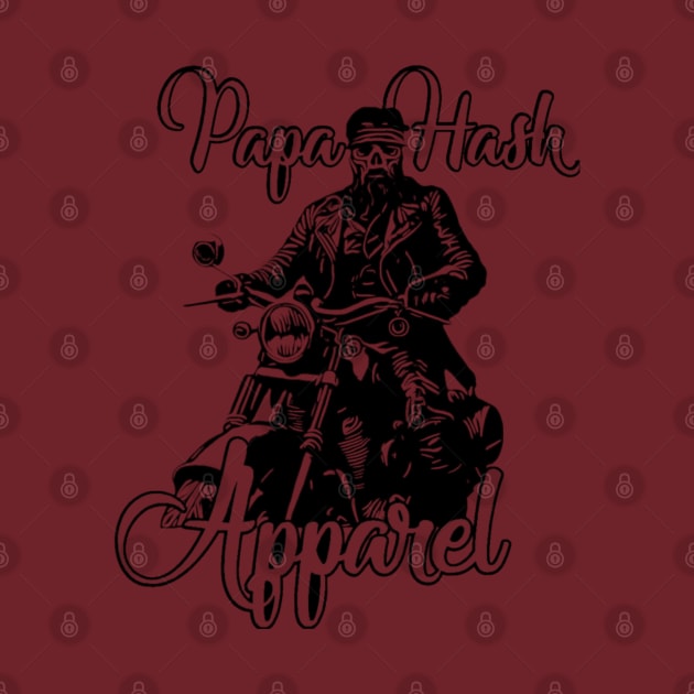 Papa Hash Apparel: Lonesome Rider by Papa Hash's House of Art
