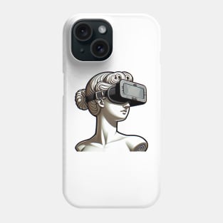 Venus of Milo Wearing VR Headset Phone Case