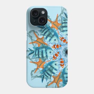 Nautical vibes mandala Phone Case