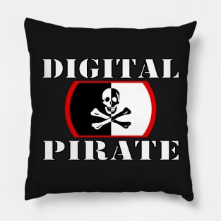 Digital Pirate - Programmer Coding Digital Marketeers Pillow