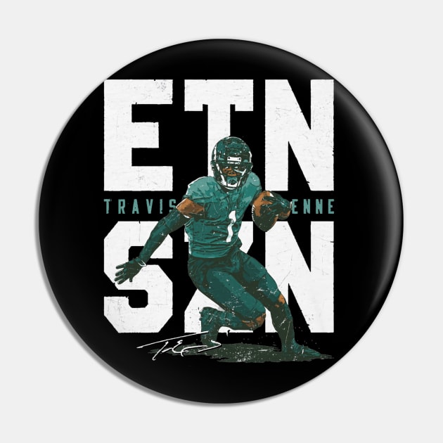 Travis Etienne Jacksonville ETN SZN Pin by Chunta_Design