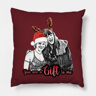 Xena & Gabrielle You Are A Gift To Me Christmas Pillow