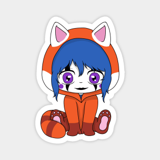 creepypasta red panda (candy pop) Magnet