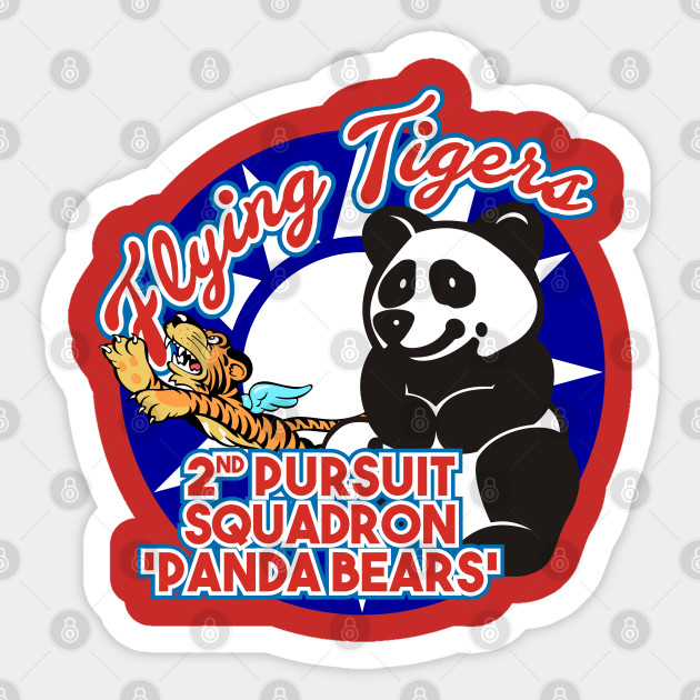Flying Tigers Flying Tigers Sticker Teepublic Au