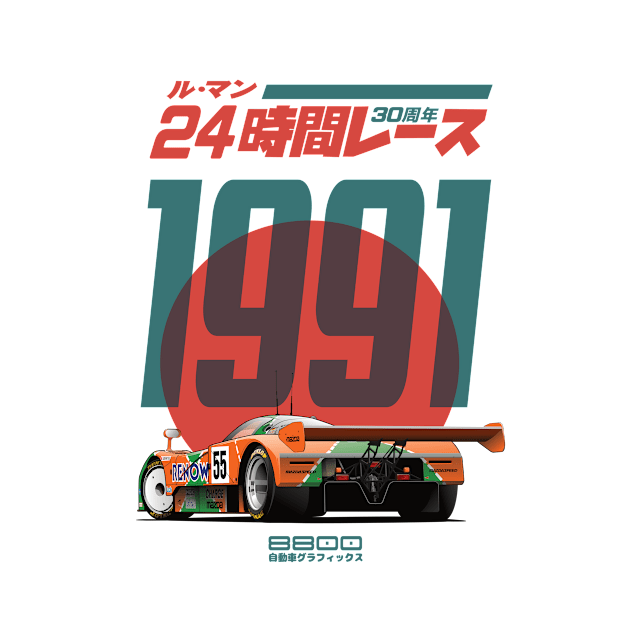 Mazda 787B 30th Le Mans by 8800ag