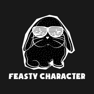 Feaster character Bunny with glasses T-Shirt