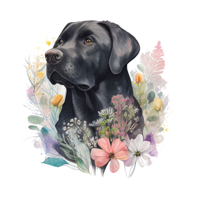 Black Lab by Mixtgifts