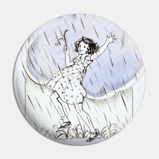 Dancing in the spring rain Pin