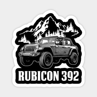 Jeep Wrangler Rubicon 392 jeep car name Magnet