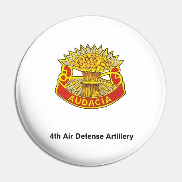 4th Air Defense Artillery Pin by Limb Store