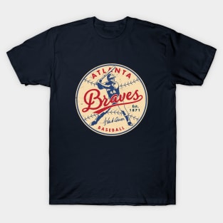Hank Aaron Atlanta Braves 2 by Buck Tee - Atlanta Braves - Sticker