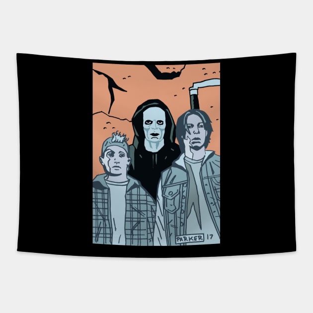 BOGUS JOURNEY Tapestry by Artofparker