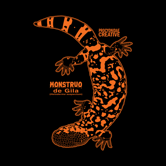 Gila Monster by ProcyonidaeCreative