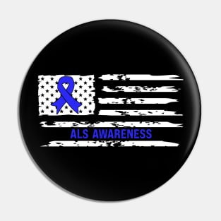 Als Awareness Flag Als Pin