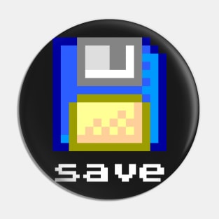 Pixel Floppy Disk Pin